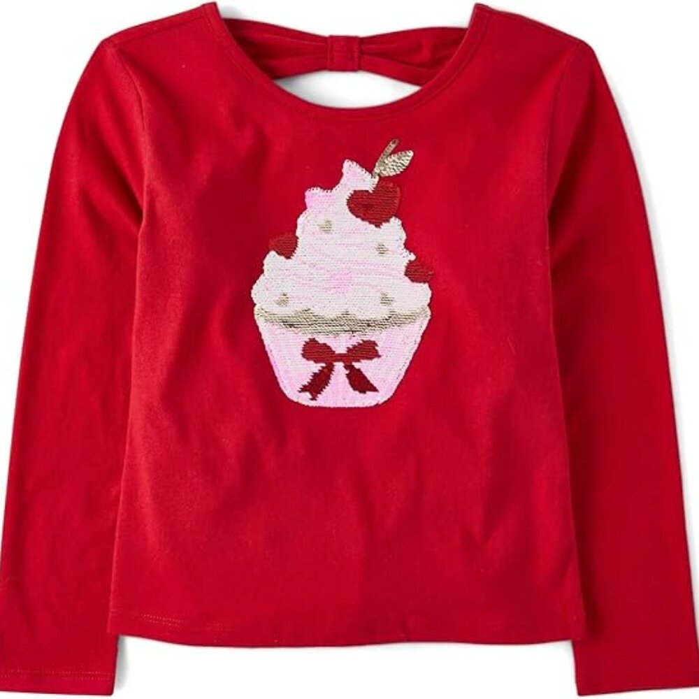 Children's Place, NWT, Cupcake Long Sleeve T-Shirt